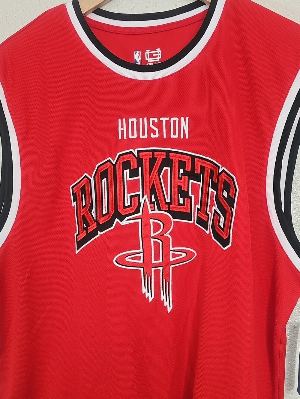 Ultra Game Houston Rockets Red Jersey. - Picture 2 of 8